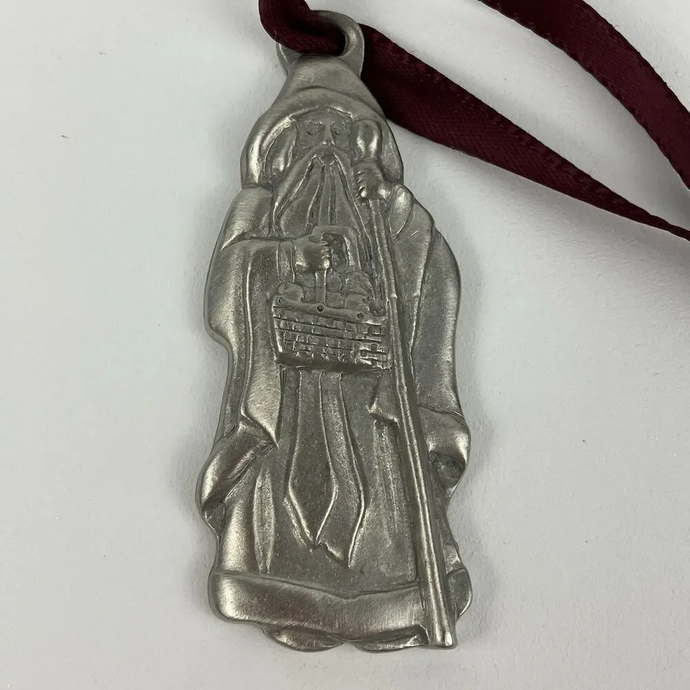 Longaberger Commemorative Santa St. Nick Tie On Ornament 1993 | 2.5